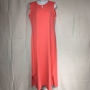 NWOT D & Co essentials XSP coral sleeveless dress